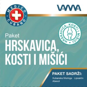 Paket hrskavica. Kosti i misici