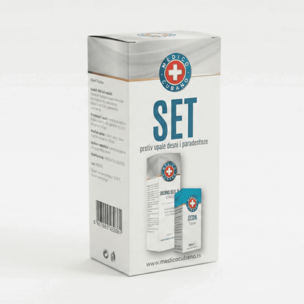 Set protiv upale desni i parodontoze