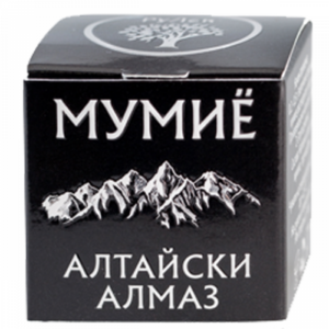 Shilajit Mumio Altajski Almaz