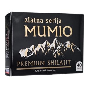 Shilajit Mumio Altajski Almaz kapsule – nativan altajski mumio